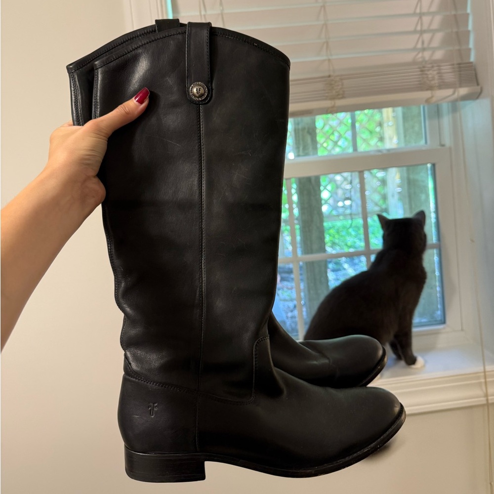 FRYE AND CO. Black Heeled Boots